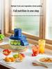 Electric Automatic Fruit & Vegetable Peeler: Peels Garlic, Grapes, and More!