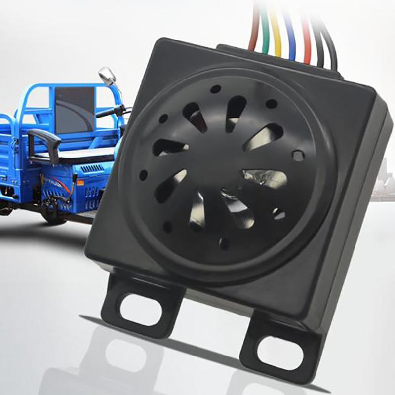 48-72V Anti-Theft E-Bike Alarm Scooter Security Dual Remote Control Detector Alarm Anti Lost Remote Control Detector Alarm