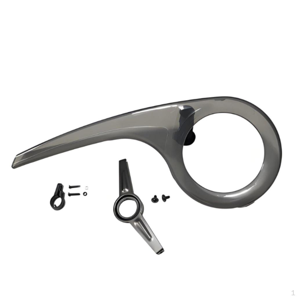 4046T Chain Guard Dustproof Cycle High Strength Bike Chainring Cover for Commuting, City