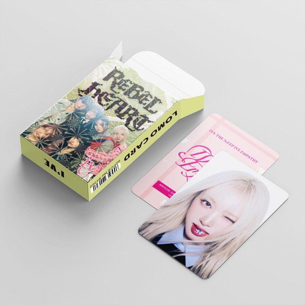 IVE Photocard IVE Idol Photocard Level Heart Album Goods 92 Sheets