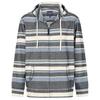 Lazy Jacks Mens Textured Full Zip Hoodie