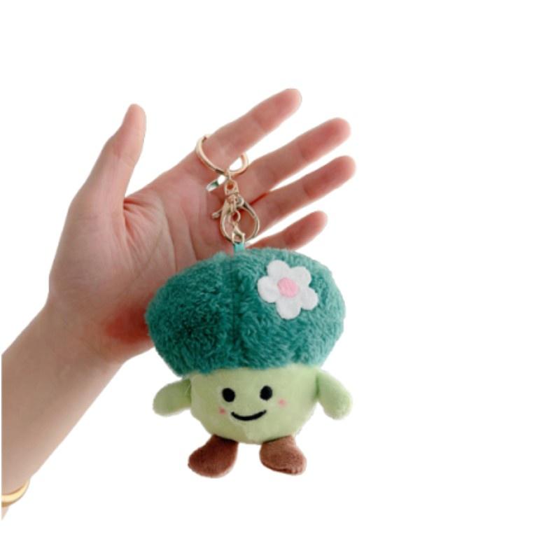 Cute Broccoli Plush Toy Vegetable Doll For Claw Machine Wholesale