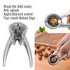 Aluminum Alloy Walnut Nutcracker with Walnut Needle   Walnut Clip Opener Clamp