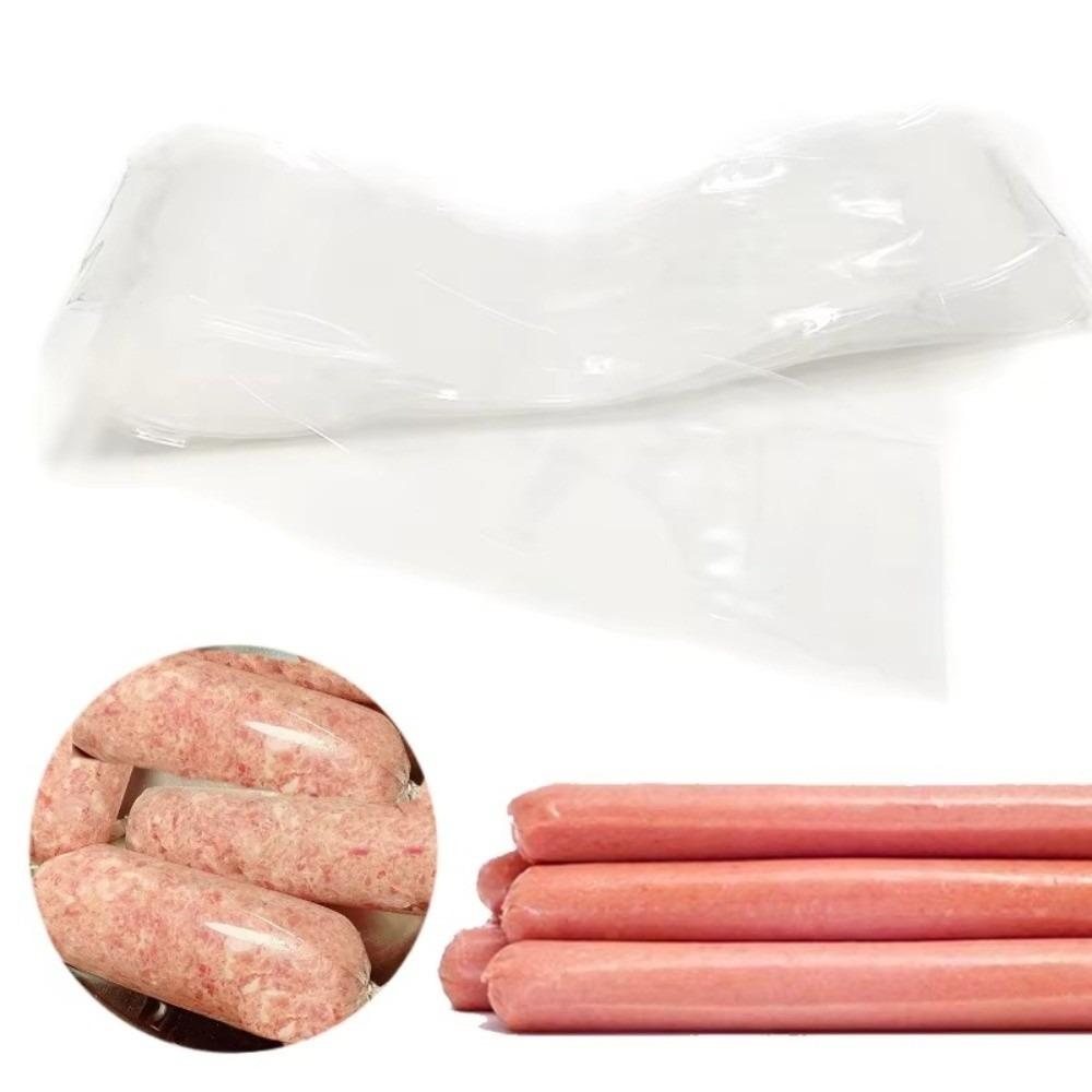 5/10 M Plastic Packaging Sausage Casing Plastic Plastic Casings  Sausage Making
