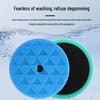 5" & 6" Beveled Edge Sponge Polishing Pad for Car Detailing and Waxing