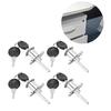 4pcs Zinc Alloy Cam Lock Security Cabinet Lock Durable Drawer Lock  Desk