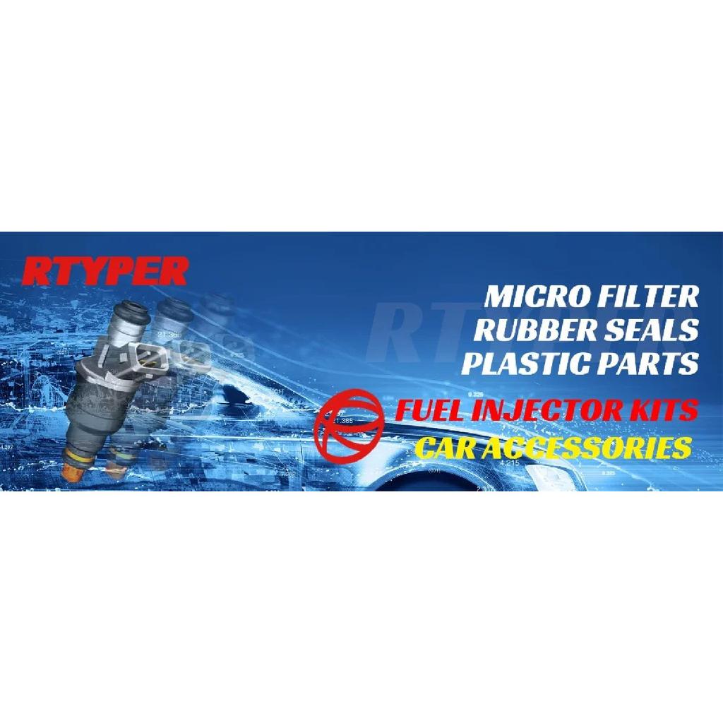 50/100/300/500 PCS 16450-RAA-A01 06164-PCA-000 Fuel Injector Micro Filter 11014 For Honda Accord CR-V CRV Element 2.4L AY-F1027