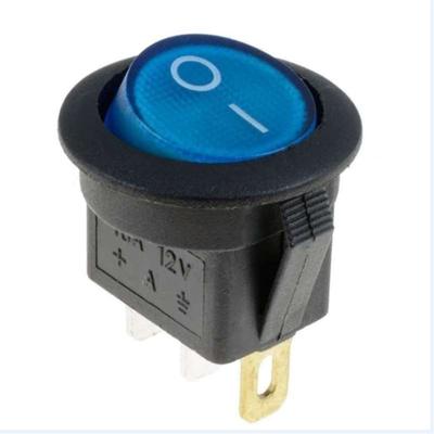 10 sztuk 4 kolory 3 szpilki LED Light Boat Rocker Przełączniki Samochodowe ON/OFF Rocker Toggle Switch