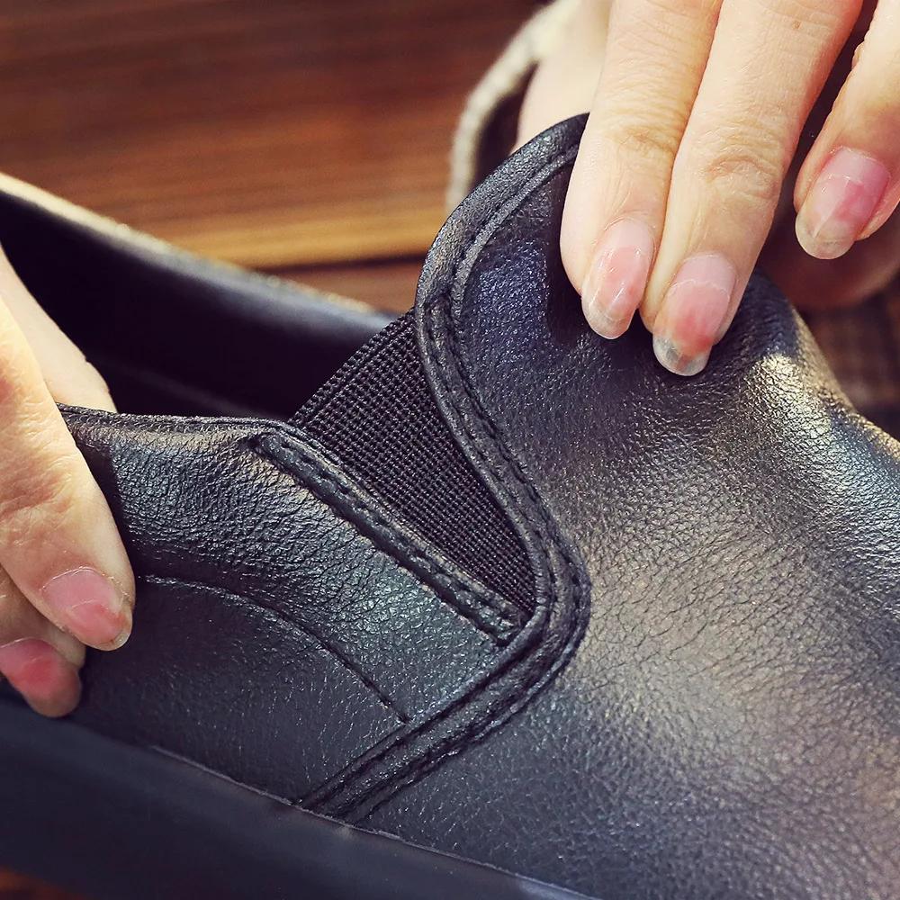 Fashion Loafers Leather Casual Shoes for Men Anti-slip Soft Sole Loafers Comfortable Men's Leather Sneakers Penny Shoes Man 2025Trend