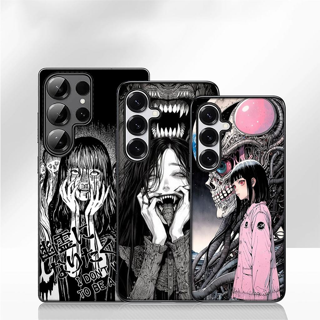 Tomie Junji Ito Cartoon Phone Case for Motorola Moto G04 G13 G14 g45 G22 G23 G32 G34 G35 G64 G82 G84 G53 G60 G72 E14 E15 E13