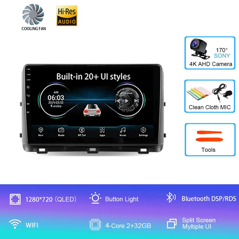 

Android 14 для Kia Ceed 3 CD 2018 - 2022 Автомобильный радиоприемник Мультимедиа Видеоплеер Навигация GPS BT 5.0 DSP WIFI 4G Carplay 360 Камера CHINA