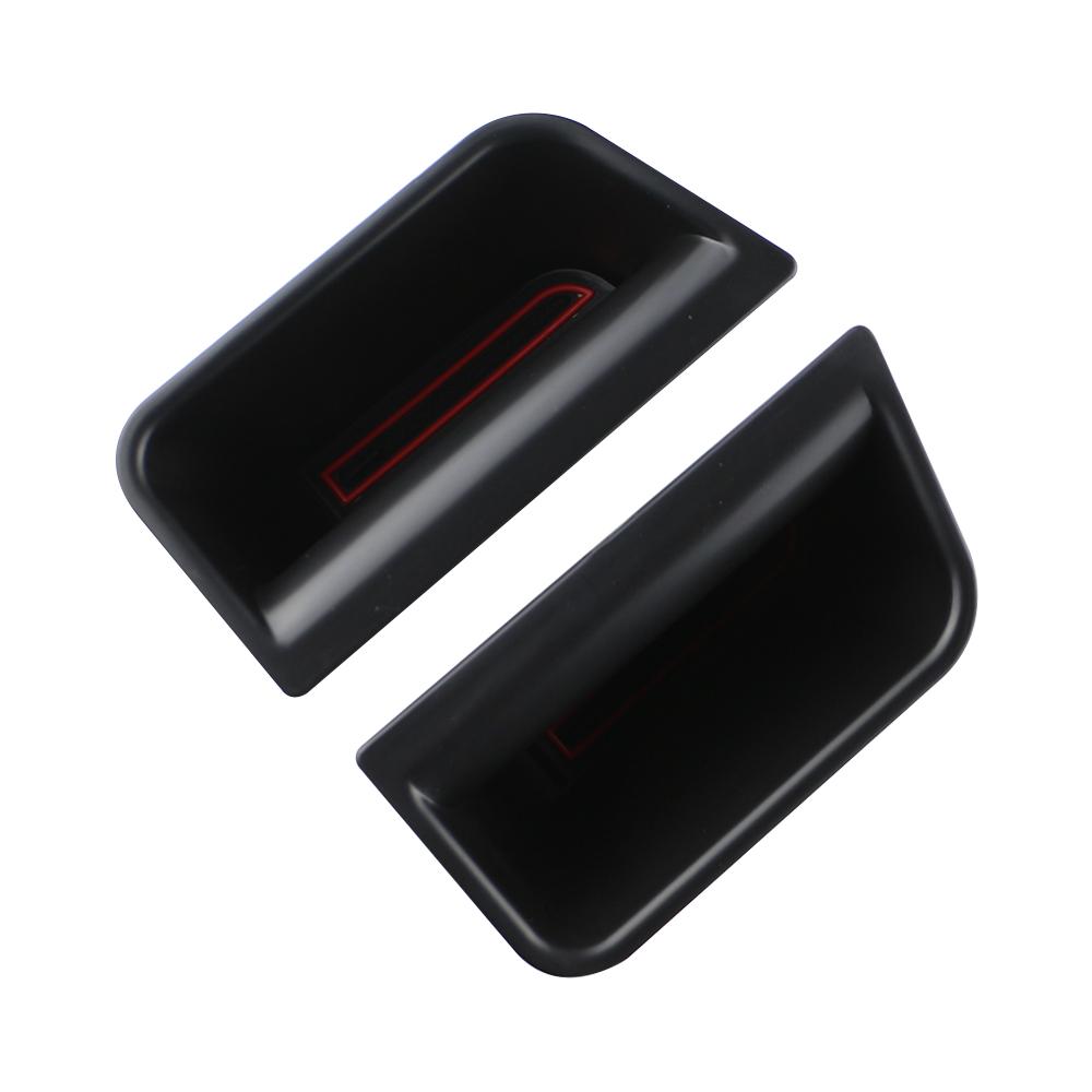 2 Pièces ABS Boîte de Rangement Accoudoir de Porte de Voiture pour Ford Explorer 2011 - 2025 Étui Support Conteneur Organisateur Accessoires