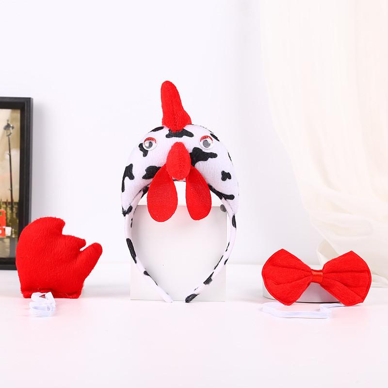 

Childrens Day Animal Hairband Costume Headband For Kids Party Dress Up Flower Chicken