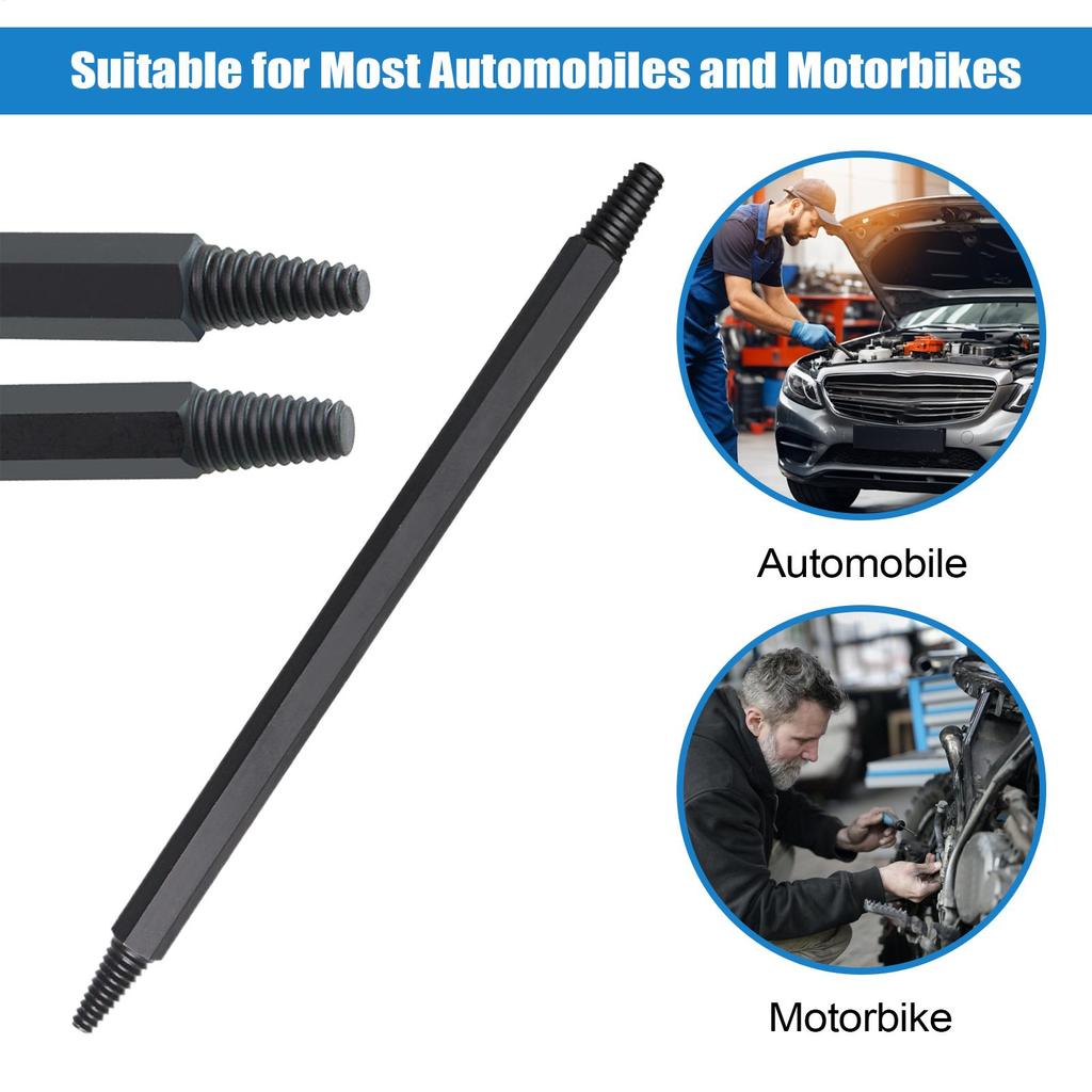 Spark Plug Remover Broken Spark Plug Extractor Portable Car Maintenance Tool for Engine Workshop Garage Roadside Boat Truck
