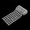 4 Inch Width Rhinestone Ribbon Silver Color Diamond Warp Ribbon  Arts And Crafts