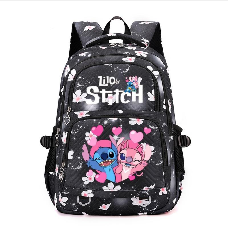 Cute Cartoon Print Large Capacity Primary And Secondary School Schoolbag Trendy Backpack Lightweight Fashion Backpack
