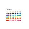 6PCS Acrylic Seasonal Color Selection Cards Color Analysis Cards  Clothing Matching Supplies