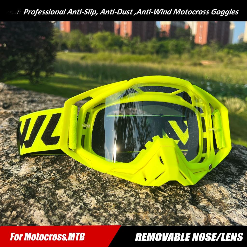 Gafas de motocross, gafas de sol para motocicleta, para hombre, para MTB, ATV, máscara, protección a prueba de viento, esquí, ciclismo, carreras, gafas todoterreno