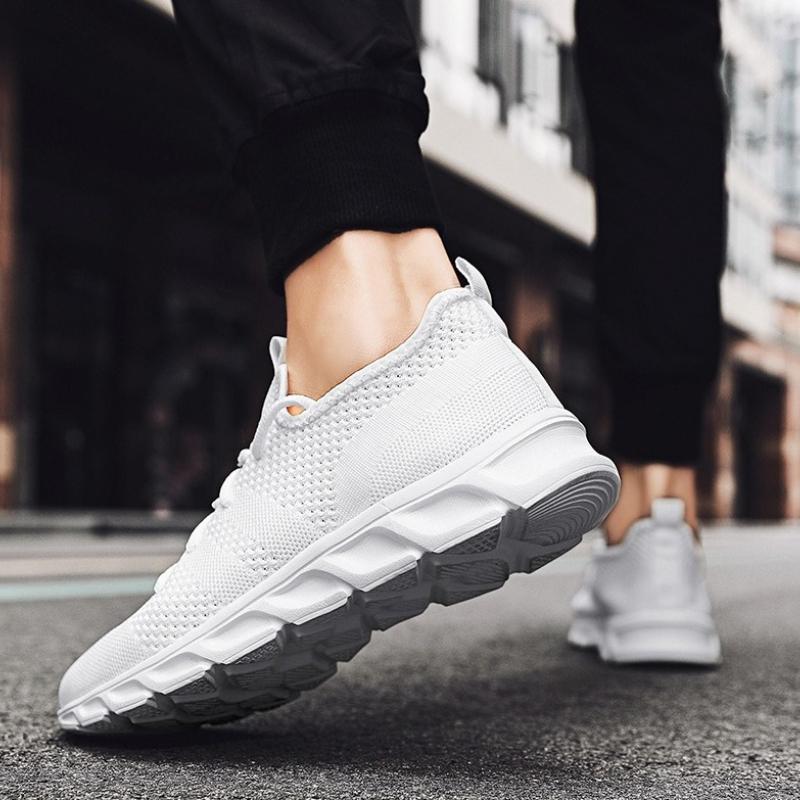 Fashion Fashion Outdoor Men Shoes Plus Size 48 Men Casual Shoes Summer High Quality Mesh Sneakers Lightweight Breathable Male Trainers