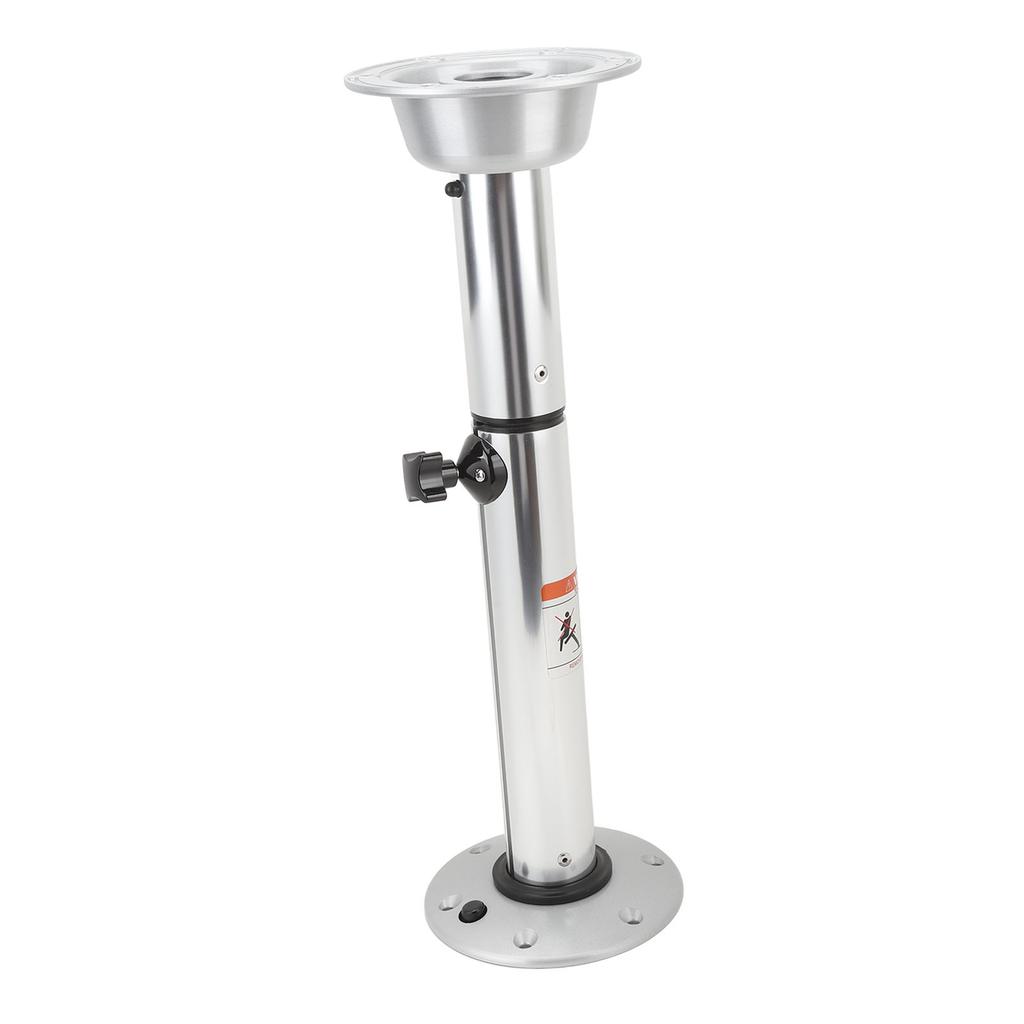 RV Table Pedestal Base Stand Detachable 7 Adjustable Height Aluminum Alloy Table Pedestal Leg Base for Caravan Boat