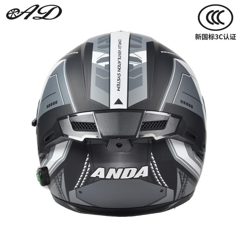 Bluetooth Motorcycle Full Face Helmet Men Women Flip-Up Design All Season ABS Safety With 3C Certification