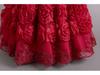 European and American Sequin Princess Evening Dress for Girls