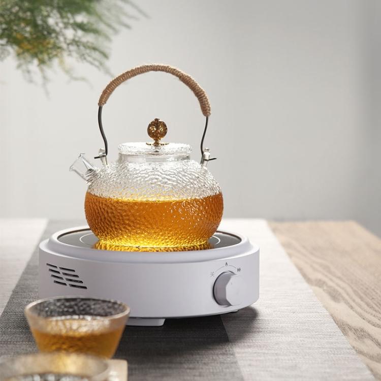 Mini Small Electrical Ceramic Stove Tea Cooker Induction Cooker, CN Plug bianco