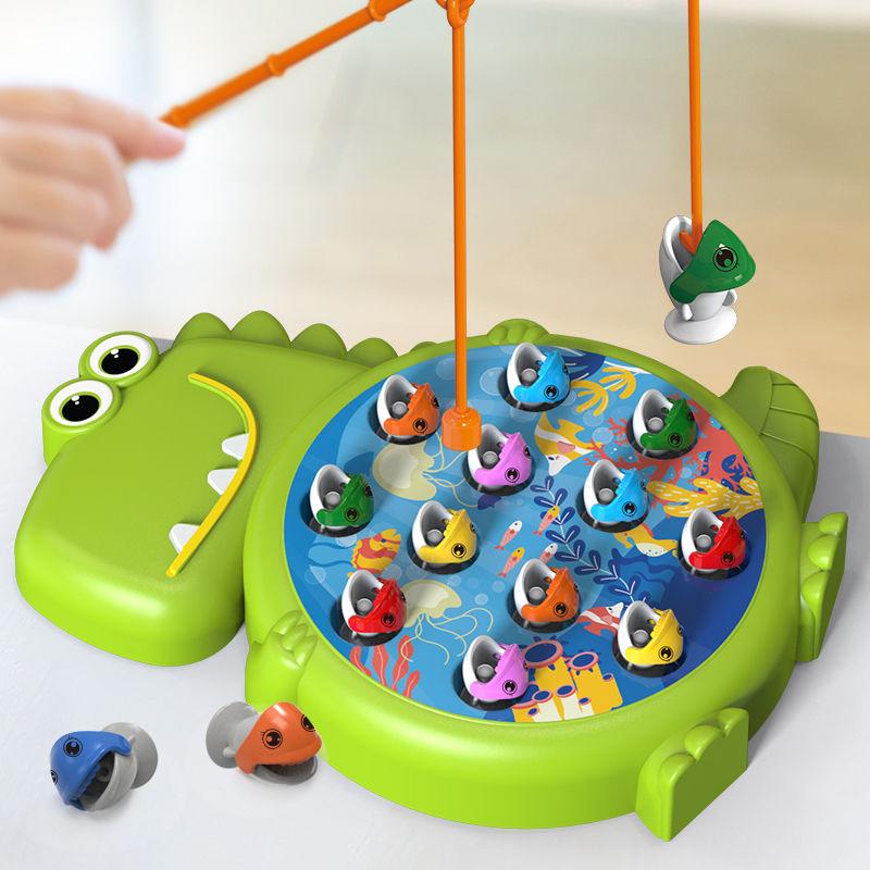 Kids Fishing Toy Set Magnetic Fishing Toy for Kids Baby Fishing Toy Early Education Puzzle Intelligence for Girls and Boys