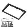 2Din Front Control CD Radio Fascia Frame Dash Player Panel Replacement for OPEL Corsa C 2000?2006