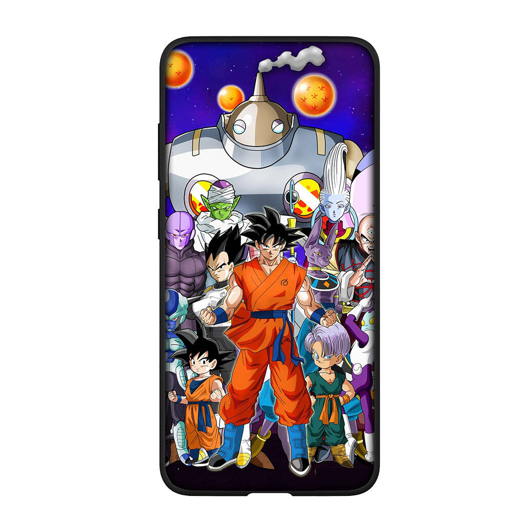 Dla Samsung Galaxy S25 S24 S23 S22 Ultra FE Plus A17 A37 A57 A56 A55 A06 A16 A15 A36 A26 A35 A05 A25 A54 A34 Etui na Telefon Kreskówka Dragon Ball Goku Pokrowiec