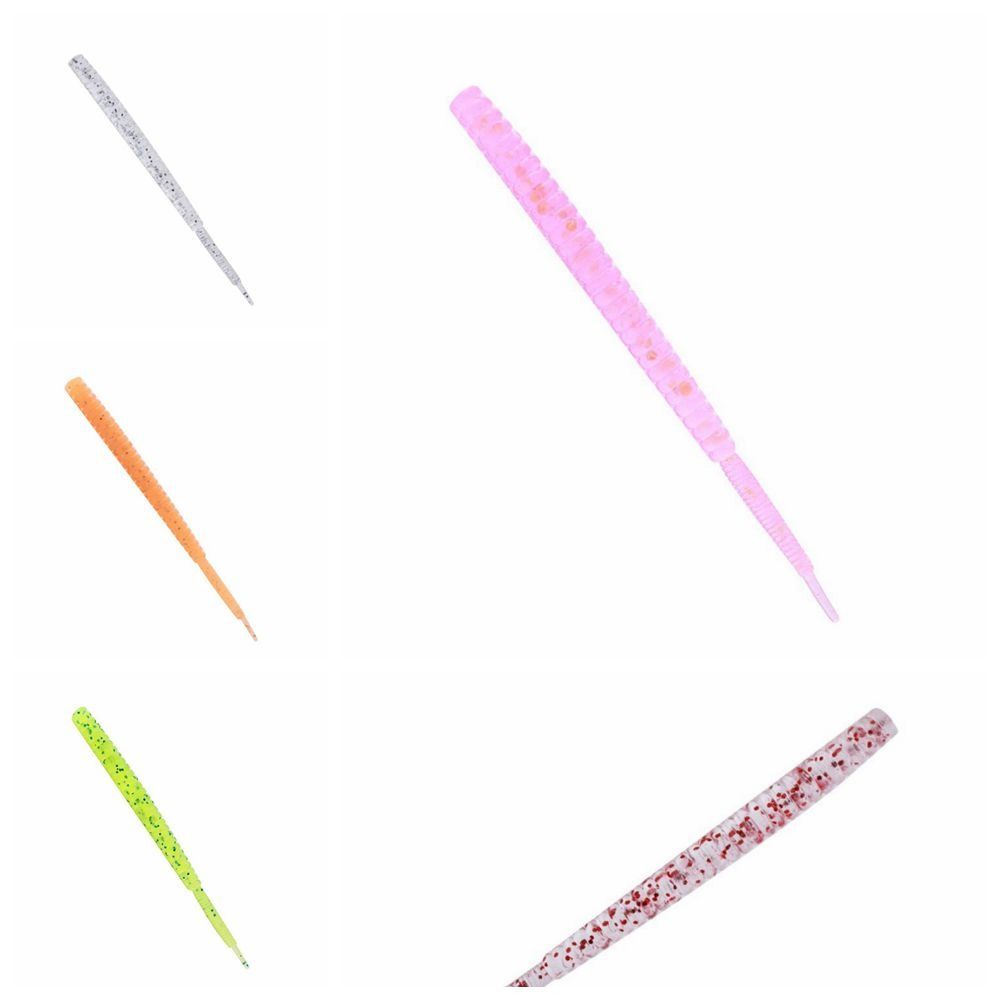 Root Fishing Trout Thread Bass Silicone Baits Worm Soft Lures Small Soft Bait Fishing Soft Bait