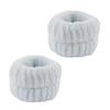 1/2/3pcs Bow Headband Wristband Set Towel Elastic Soft Washing Face Shower Make Up Yoga Sports Skincare Headband For Women Girls