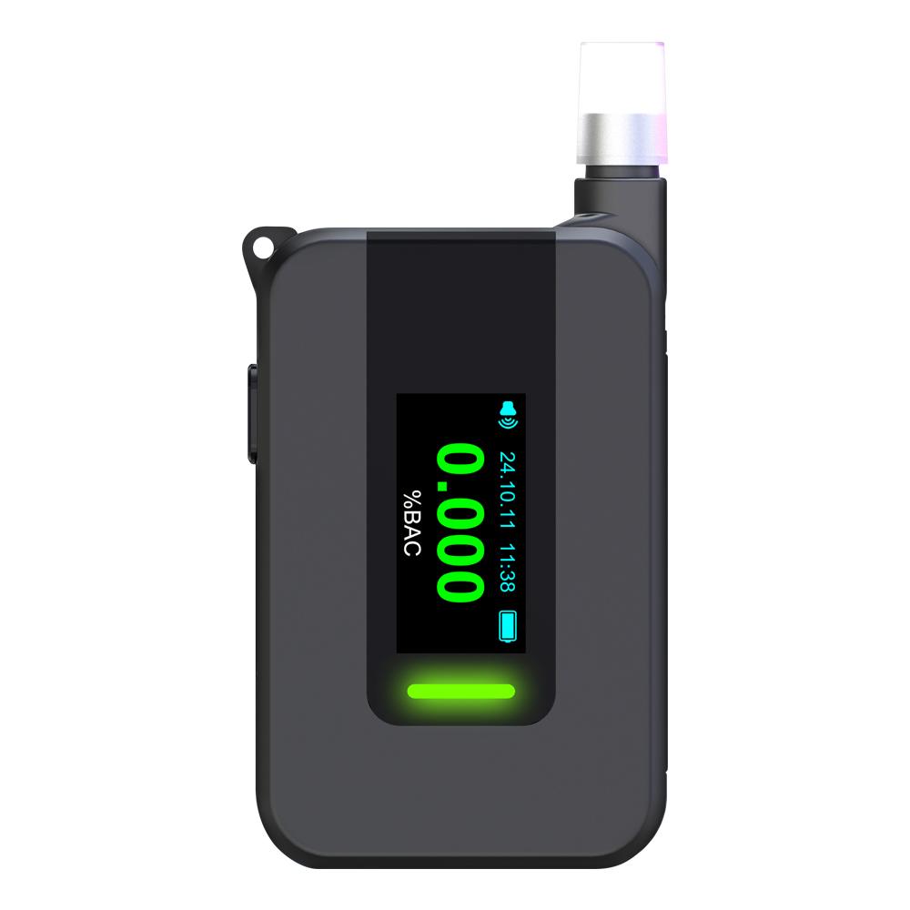 

Новый алкотестер D1000 Type-C Портативный алкотестер Голосовой отчет Измеритель алкоголя Детектор пьяного вождения Перезаряжаемый от USB