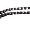 124cm/144cm Bike Chain 98/114 LinkChain Black 1Pcs