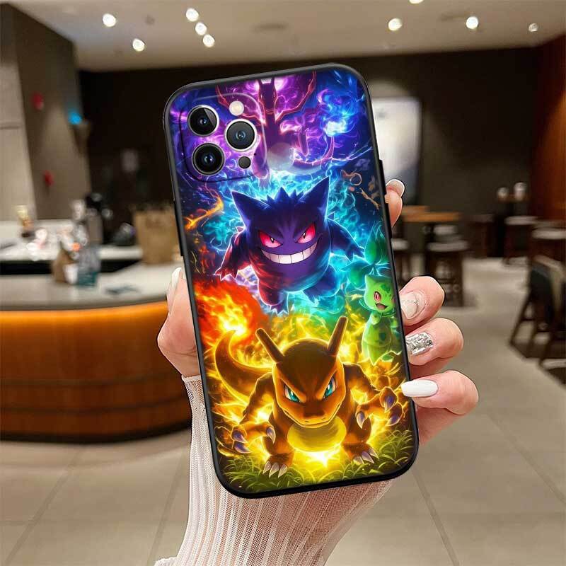 Cartoon Pokemon Phone Case for Motorola Edge 60 60s 70 G86 G56 G54 E14 G04S G45 G54 G64 X30 X40 X50 S30 S50 Pro Power Tylus