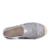 Ladies Fisherman Shoes One Pedal Women'S Casual Little White Shoes Hollow Canvas Shoes Hemp Bottom Straw Fisherman Shoes Wholesale