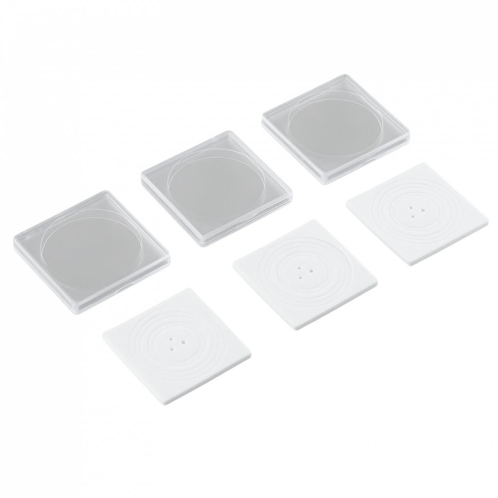 Coin Box Collection Organizer Container Square Household Storage Storage Box