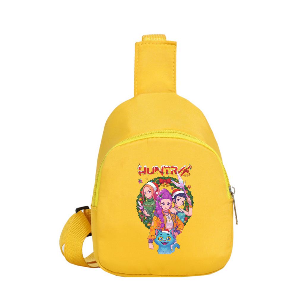 K-Pop Demon Hunters Printed Shoulder Bag Crossbody Bag Kawaii Portable Compact Storage Bag Crossbody Pouch Kid Birthday Christmas Gift