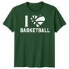 I Love Basketball Sports Fan Tee Unisex Unisex Graphic Unisex TShirt