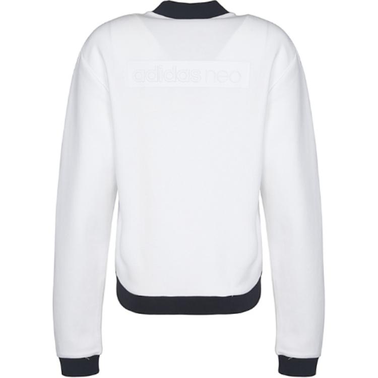 Adidas Neo Cs Bomber Comfortable Fashion Casual Jacket Women Jacket White CD3979