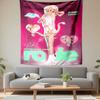 Roseanne Park Tapestry Wall Hanging, K-pop Singer Poster Art, Trendy Wall Decor for Bedroom Living Room Dorm