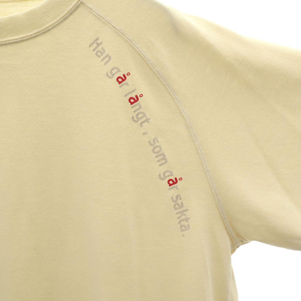 FJALLRAVEN made in Japan Short sleeve T-shirt LL Cream type Men's Used