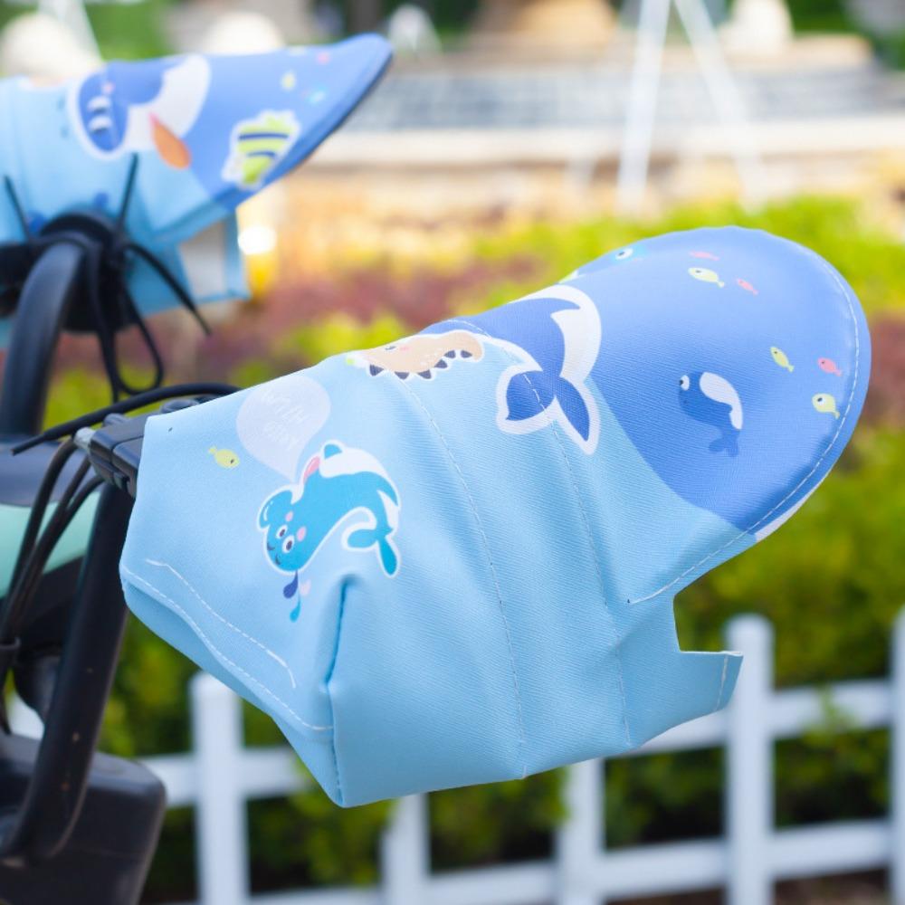 Sunshade Electric Vehicle Sunscreen Gloves Breathable Scooters Hand Guards  Summer