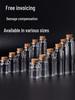 Mini Glass Wishing Bottle with Cork – Small Drift Bottle for DIY Projects