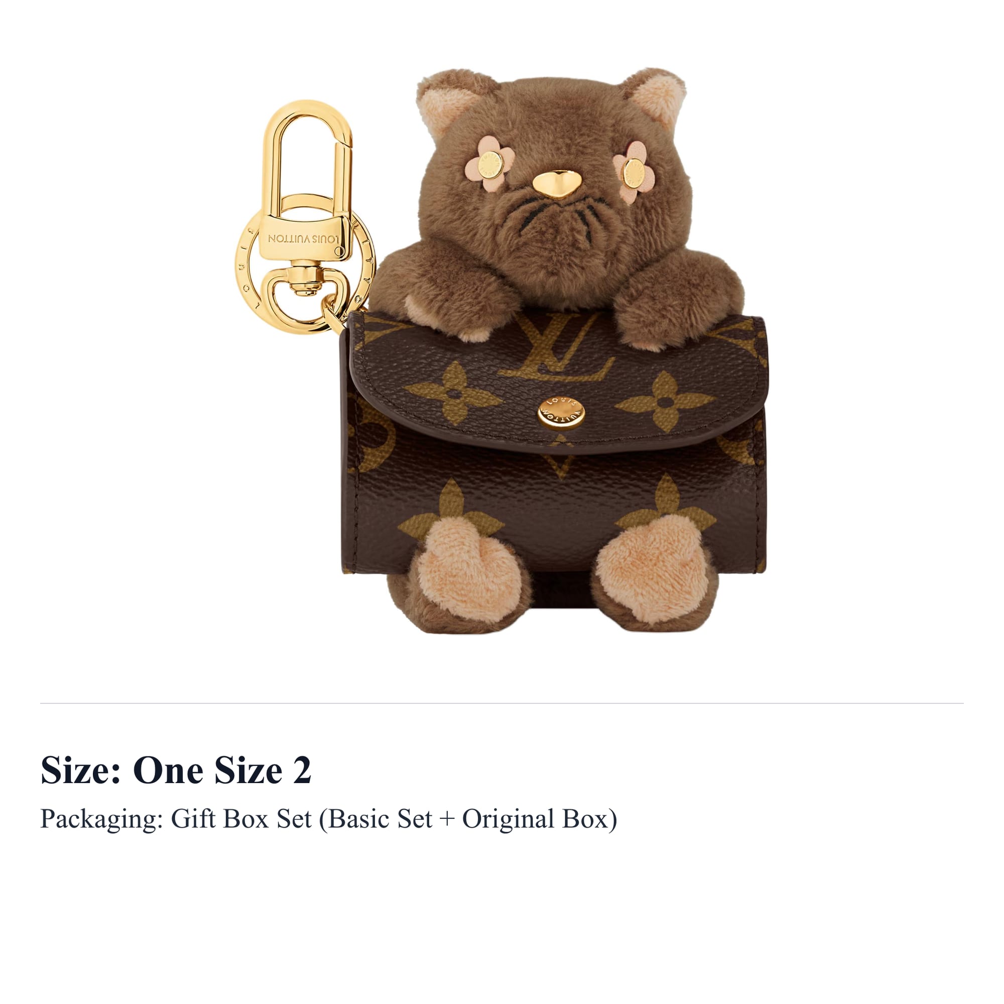 LOUIS VUITTON Monogram Coated Canvas Earphone