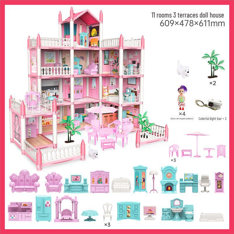 

Детский набор игрушек «Замок принцессы»