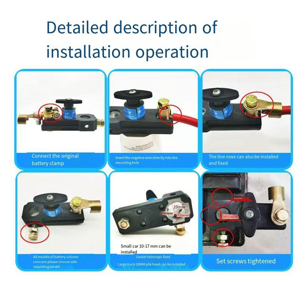 12V/24V Anti-leakage Switch Quick Cut-off Power Cut Off Kill Switches  Boat/Yacht