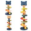Rainbow Stacking Tower 3/5/7 Level Toy With Balls For Babies And Toddlers