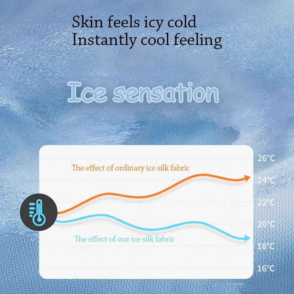 Ice Silk Mask Sun Protective Scarf UV Protection Integrated Facial Cover  for Women