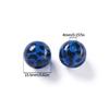 2pcs 15.5mm Acrylic Round Shaped Beads Leopard Print Spacer Loose Beads for DIY Bracelets Earrings Jewelry Making Accessories